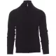 PAYPER BOARDING 000297-0081/14000-XL CIPZÁRAS PULÓVER, FEKETE (XL)
