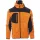 PAYPER TRIP 000453-0103/02015-XL KAPUCNIS CIPZÁRAS PULÓVER, FLUO NARANCS/FEKETE (XL)