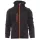 PAYPER TRIP 000453-0103/13031-XL KAPUCNIS CIPZÁRAS PULÓVER, SZÜRKE/FEKETE (XL)