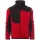 PAYPER TRAVEL S00740-0103/03029-XL CIPZÁRAS PULÓVER, PIROS/FEKETE (XL)
