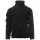 PAYPER TRAVEL S00740-0103/14018-XL CIPZÁRAS PULÓVER, FEKETE/FEKETE (XL)