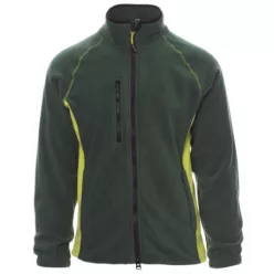   PAYPER ASPEN+ 001004-0069/07010-2XL CIPZÁRAS POLÁR PULÓVER, ZÖLD/ZÖLD (2XL)