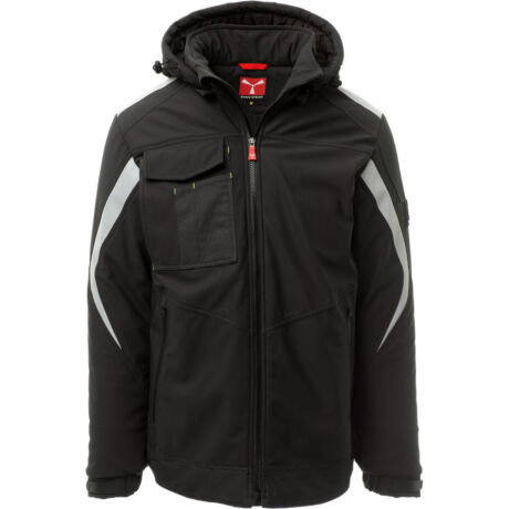 PAYPER WONDER PAD S00294-0489/14018-L BÉLELT SOFTSHELL KABÁT FEKETE/FEKETE (L)