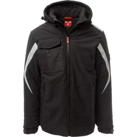 PAYPER WONDER PAD S00294-0489/14018-XL BÉLELT SOFTSHELL KABÁT FEKETE/FEKETE (XL)