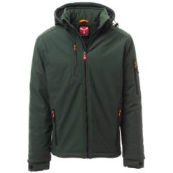   PAYPER CREEK PAD S00330-0489/07057-L BÉLELT SOFTSHELL KABÁT ERDŐZÖLD/FEKETE (L)