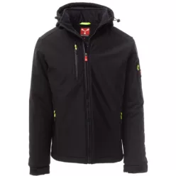   PAYPER CREEK PAD S00330-0489/14018-2XL BÉLELT SOFTSHELL KABÁT FEKETE/FEKETE (2XL)