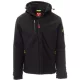 PAYPER CREEK PAD S00330-0489/14018-2XL BÉLELT SOFTSHELL KABÁT FEKETE/FEKETE (2XL)