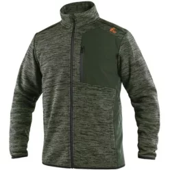   CXS 4ENVI HAMPTON 129018951895-XL CIPZÁRAS PULÓVER, KHAKI (XL)