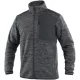 CXS 4ENVI HAMPTON 129018971895-XL CIPZÁRAS PULÓVER, SZÜRKE (XL)