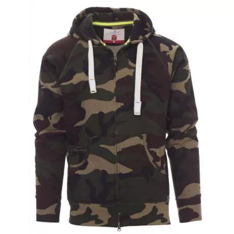 PAYPER DALLAS+ 000021-0001/12000-3XL KAPUCNIS PULÓVER, TEREP (3XL)