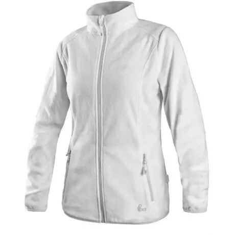 GRANBY LADY 151005110992 S  NŐI  FLEECE  PULÓVER FEHÉR/ SZÜRKE (S)