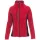 PAYPER ASPEN+ LADY 001005-0069/03015-XS CIPZÁRAS NŐI POLÁR PULÓVER, PIROS/FEKETE (XS)