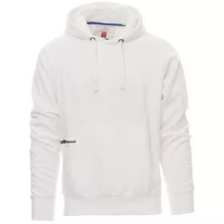   PAYPER ATLANTA+ 000019-0001/00000-3XL FEHÉR KAPUCNIS PULÓVER (3XL)