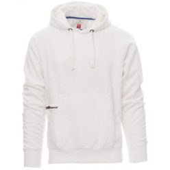   PAYPER ATLANTA+ 000019-0001/00000-5XL FEHÉR KAPUCNIS PULÓVER (5XL)