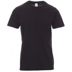   PAYPER PRINT 001048-0311/14000-XL KÖRNYAKAS PÓLÓ, FEKETE (XL)