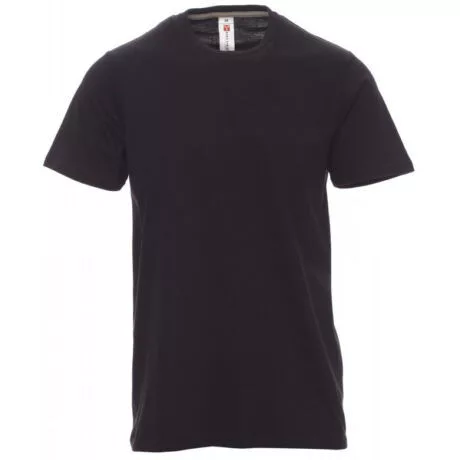 PAYPER SUNSET 000101-0030/14000-4XL KÖRNYAKAS PÓLÓ, FEKETE (4XL)
