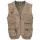 Payper pocket 000187-0054/11006-2xL cipzáras mellény, khaki (2xL) – munkaruházat