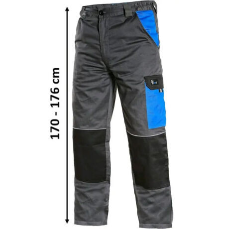 PHOENIX CEFEUS 102004370654  DEREKAS NADRÁG SZÜRKE/KÉK, RÖVIDÍTETT (54)