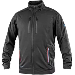   LEONIS PULÓVER 152022781795 FEKETE  KÉK/PIROS KIEGÉSZÍTŐKKEL - XL (XL)