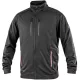 LEONIS PULÓVER 152022781795 FEKETE  KÉK/PIROS KIEGÉSZÍTŐKKEL - XL (XL)