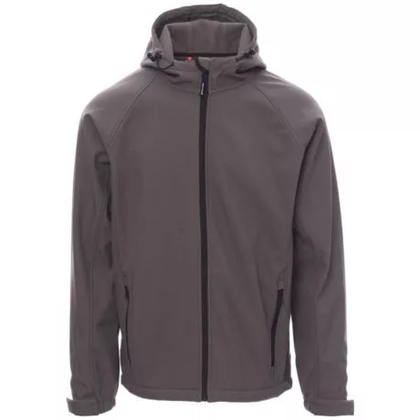 PAYPER GALE 001044-0355/13008-S SOFTSHELL KABÁT, ACÉLSZÜRKE (S)