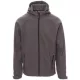 PAYPER GALE 001044-0355/13008-2XL SOFTSHELL KABÁT, ACÉLSZÜRKE (2XL)