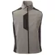 PAYPER CORK S00360-P114/13010-XL SZÜRKE/FEKETE SOFTSHELL MELLÉNY (XL)