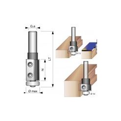DIMAR Felsőmarókés 1043003 5x25'