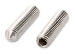 Hernyócsavar belső kulcsnyílású csavar M6x12 kúpos