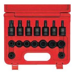 Kennedy Torx és E dugókulcs készlet 