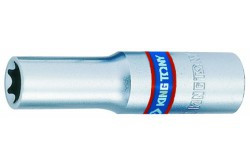 King Tony dugókulcs hosszú torx 3/8" E12
