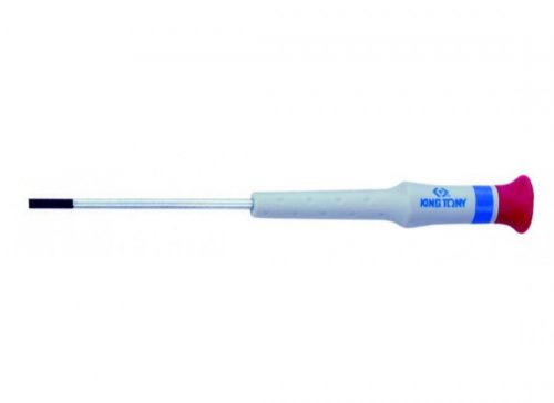 King Tony műszerészcsavarhúzó lapos 0,6x40