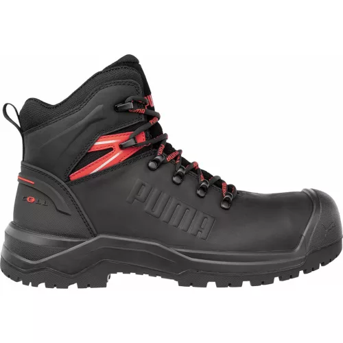 Puma iron hd blk mid S3S FO lg CI SR munkavédelmi bakancs (42)