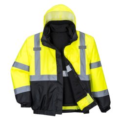 S365 - HiVis prémium 3 az 1-ben bomber kabát (4XL)
