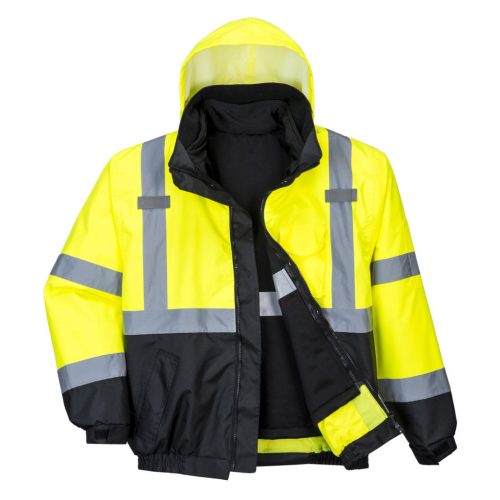 S365 - HiVis prémium 3 az 1-ben bomber kabát (4XL)