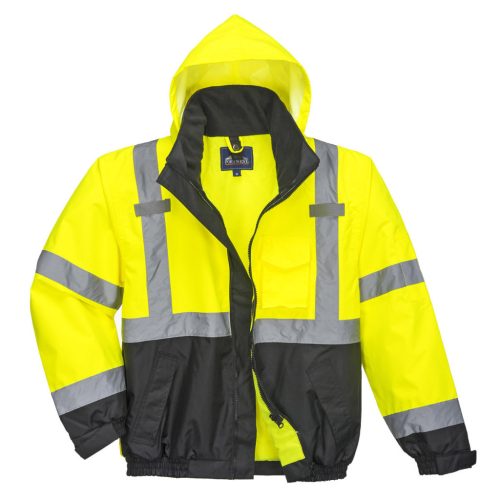 S365 - HiVis prémium 3 az 1-ben bomber kabát (4XL)