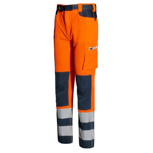ISSALINE Hivis könnyű softshell 3M SCOTCHGARD® jól láthatósági stretch nadrág