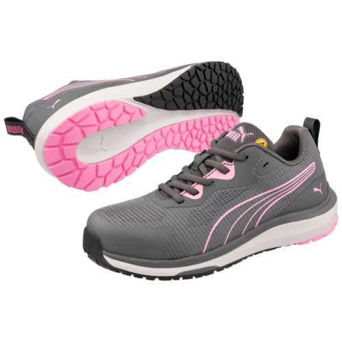 Puma Celerity Knit Pink Low S1PS ESD HRO SR női munkavédelmi cipő (39)