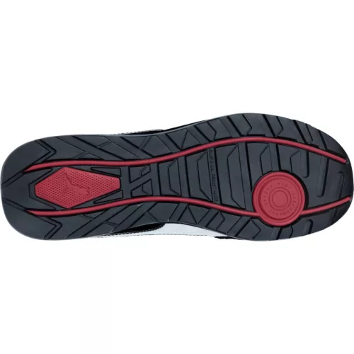Puma Airtwist Blk Red low S3S ESD FO HRO SR munkavédelmi cipő (40)