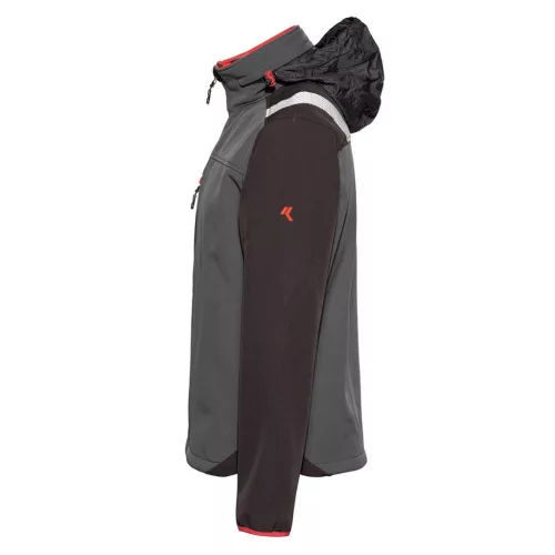ISSALINE Posh softshell lélegző kabát vízálló cipzárral (5XL)
