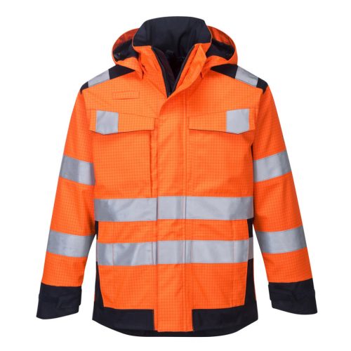 MV70 - Hi Vis MODAFLAME Rain Multi Norm Arc Kabát
