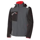 ISSALINE Posh softshell lélegző kabát vízálló cipzárral