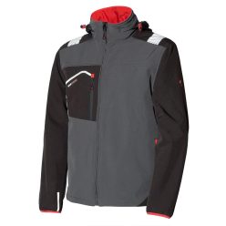   ISSALINE Posh softshell lélegző kabát vízálló cipzárral