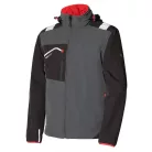 ISSALINE Posh softshell lélegző kabát vízálló cipzárral (3XL)