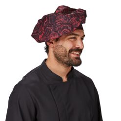 GARYS - unisex tépőzáras séfsapka nyomtatott mintás