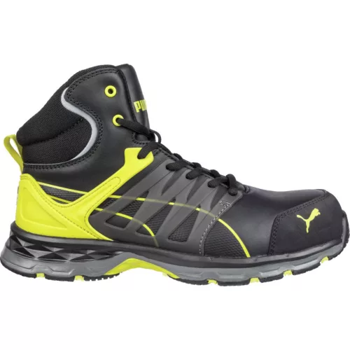 Puma Velocity 2.0 Yellow Mid S3S ESD FO HRO SR munkavédelmi bakancs (47)