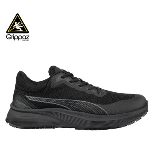 Puma spark st blk low O1 FO SR munkavédelmi cipő (48) – munkavédelmi lábbeli