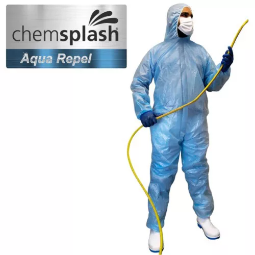 Chemsplash aquarepel vízlepergető overál (3xL) chemsplash munkavédelmi ruházat – munkavédelem