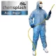 Chemsplash aquarepel vízlepergető overál (3xL) chemsplash munkavédelmi ruházat – munkavédelem