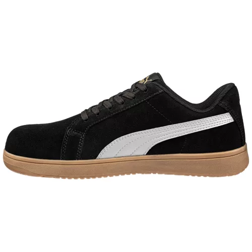 Puma Iconic BLK/Gum Low S1PL ESD FO HRO SR munkavédelmi cipő (43)